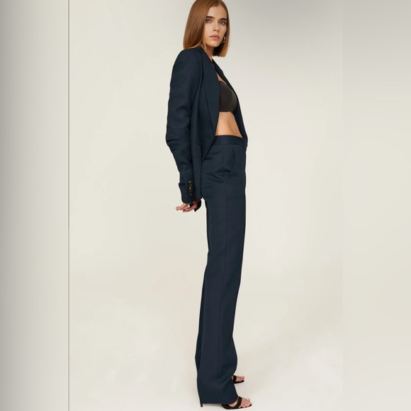 🖊️MARINA MOSCONE NAVY SMOKING TROUSERS 🖊️ - Picture 5 of 7